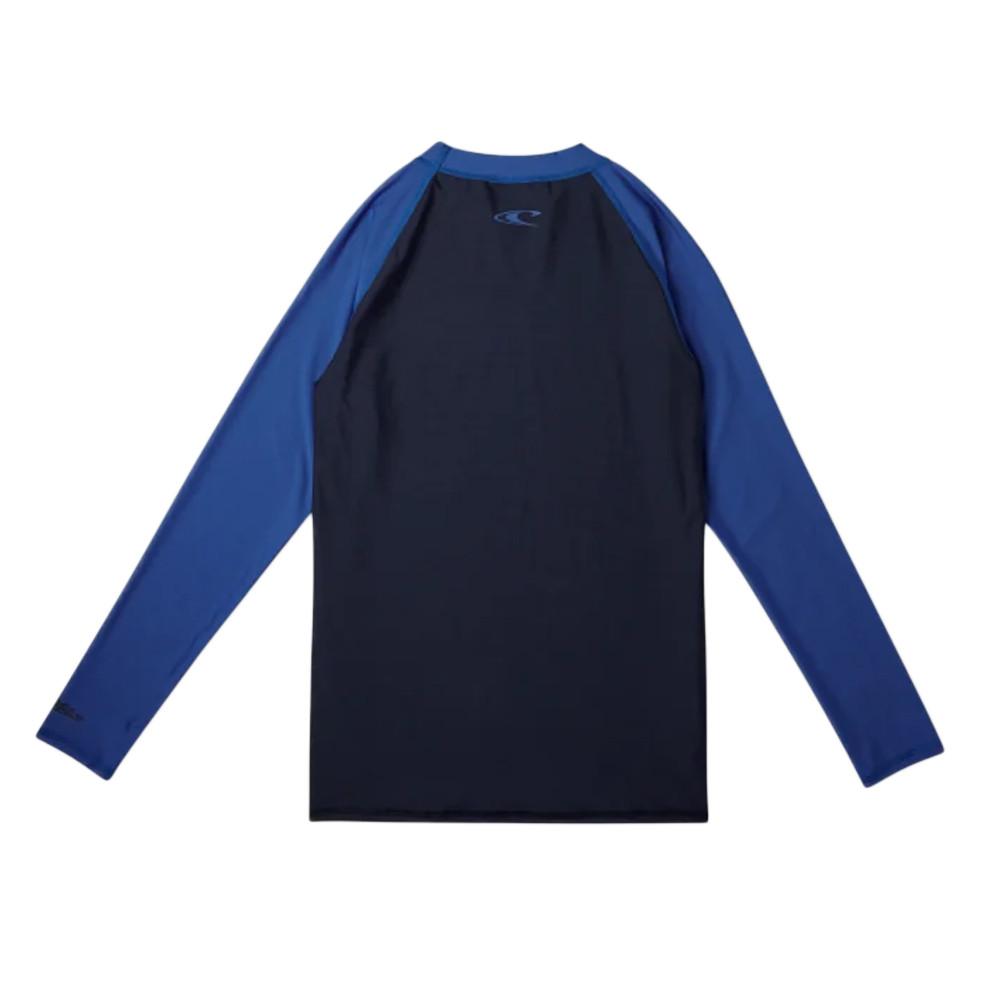 O'Neill Lycra Manches Longues Noir/Bleu fluo Garçon O'Neill Cali