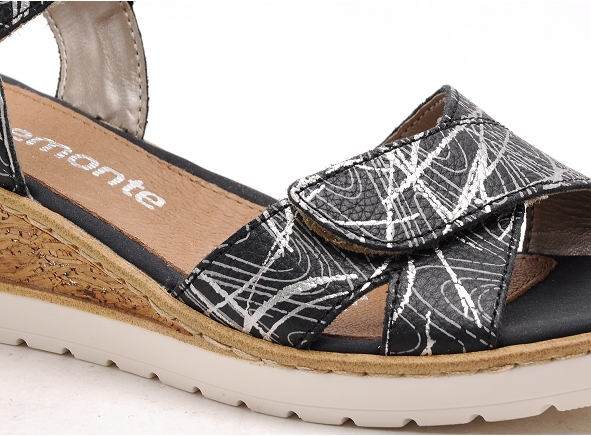 Remonte nu pieds talons femme r6252 bleu