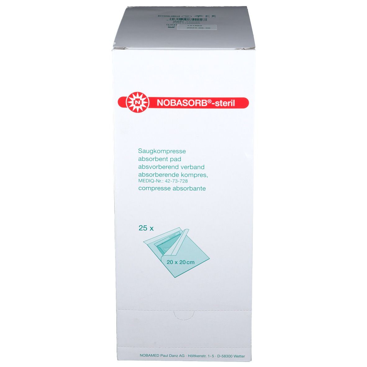 NOBASORB® steril 20 x 20 cm
