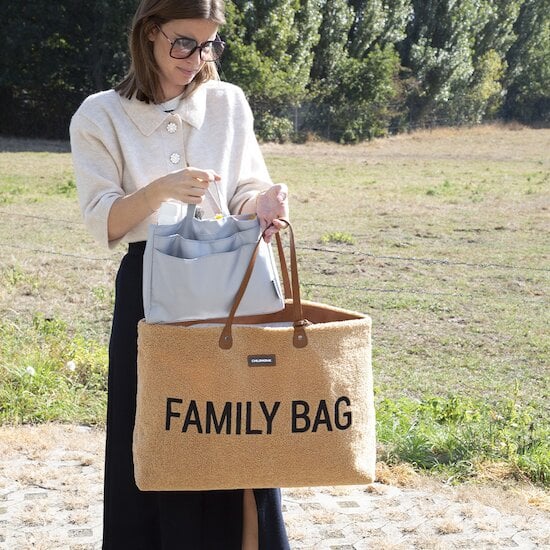 Teddy Family Bag   Brun        de               Childhome
