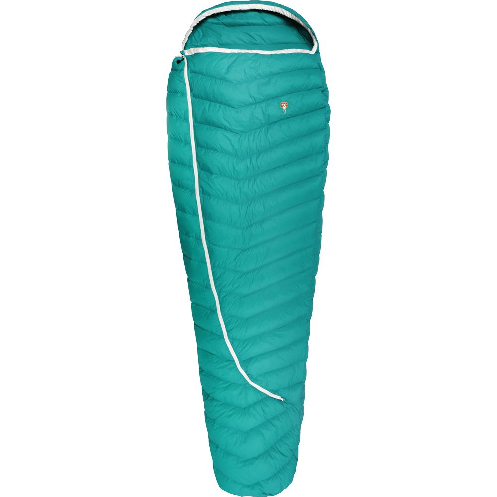 Grüezi Bag Biopod DownWool Extreme Light 175 Schlafsack viridian green