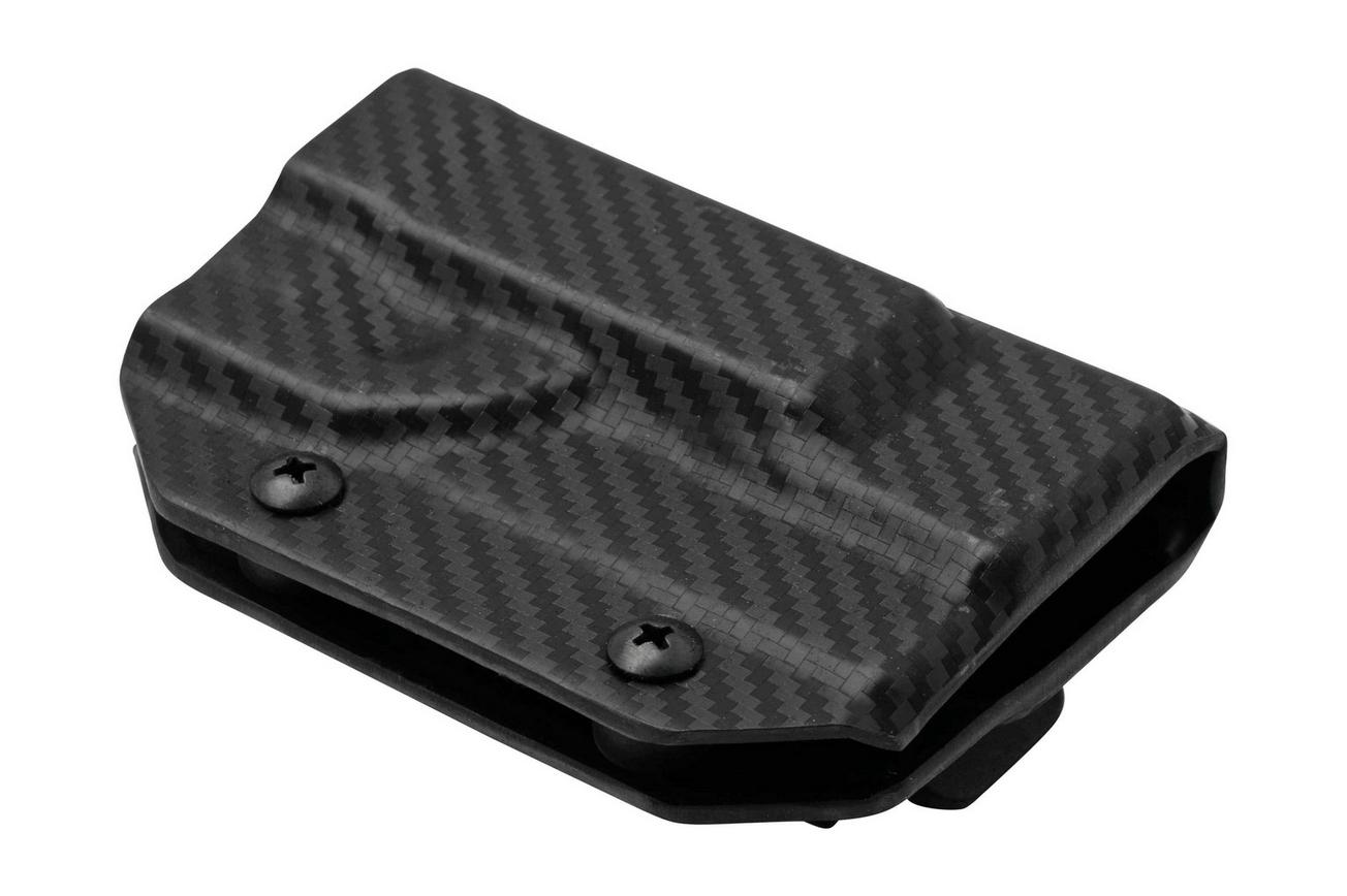 Clip And Carry Kydex Sheath Leatherman Raptor, Carbon Fiber Black LRAPTOR-CF-BLK riemholster
