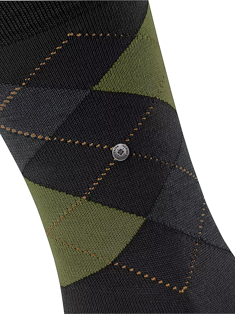 BURLINGTON Herren Socken EDINBURGH 40-46 black schwarz