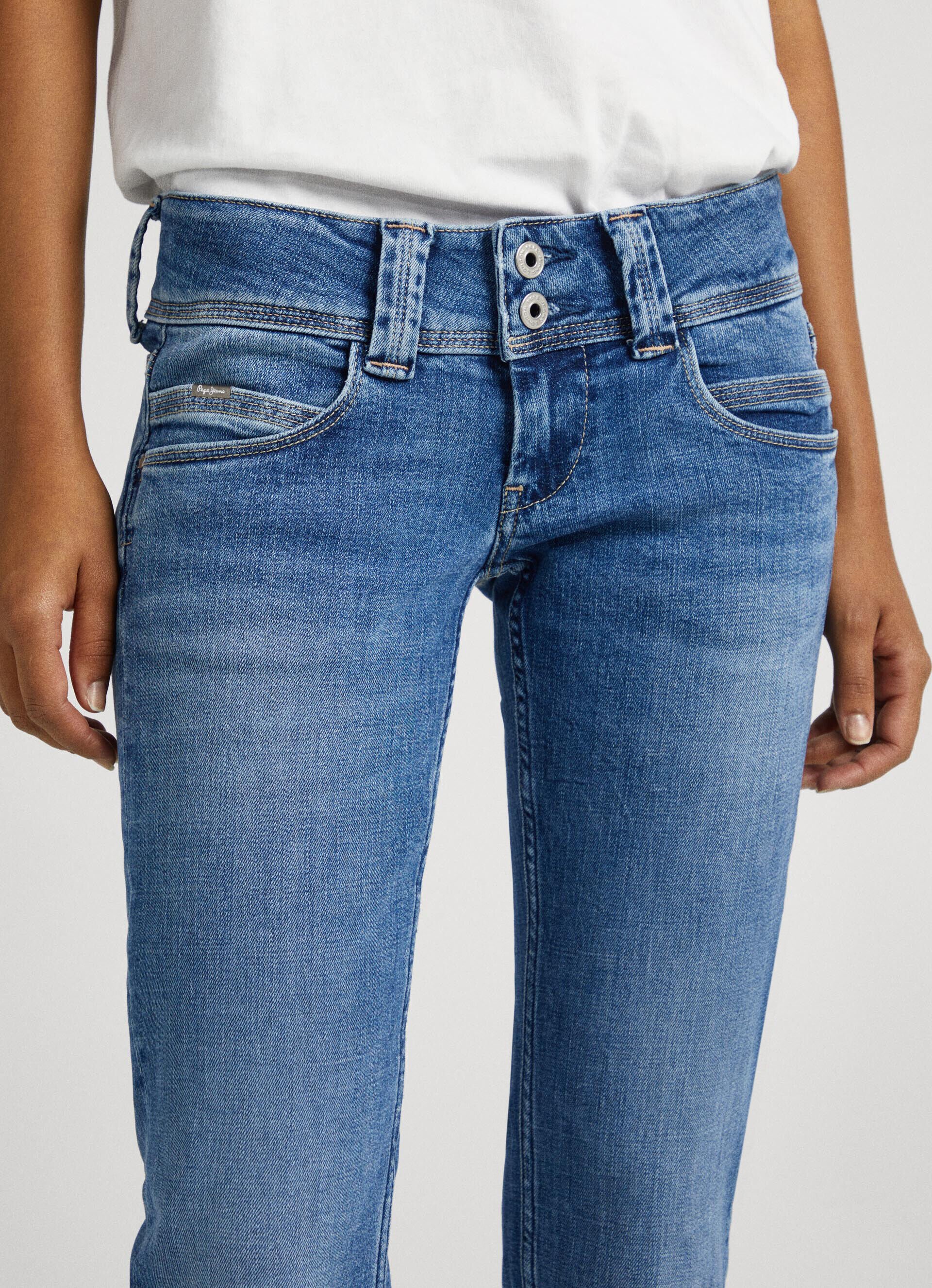 JEANS VENUS FIT REGULAR TIRO BAJO - denim