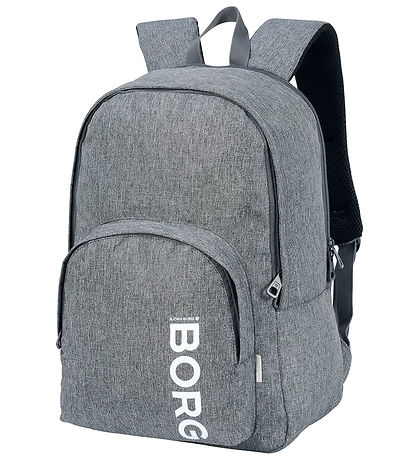 Björn Borg Rucksack - Core Iconic - Grau Meliert