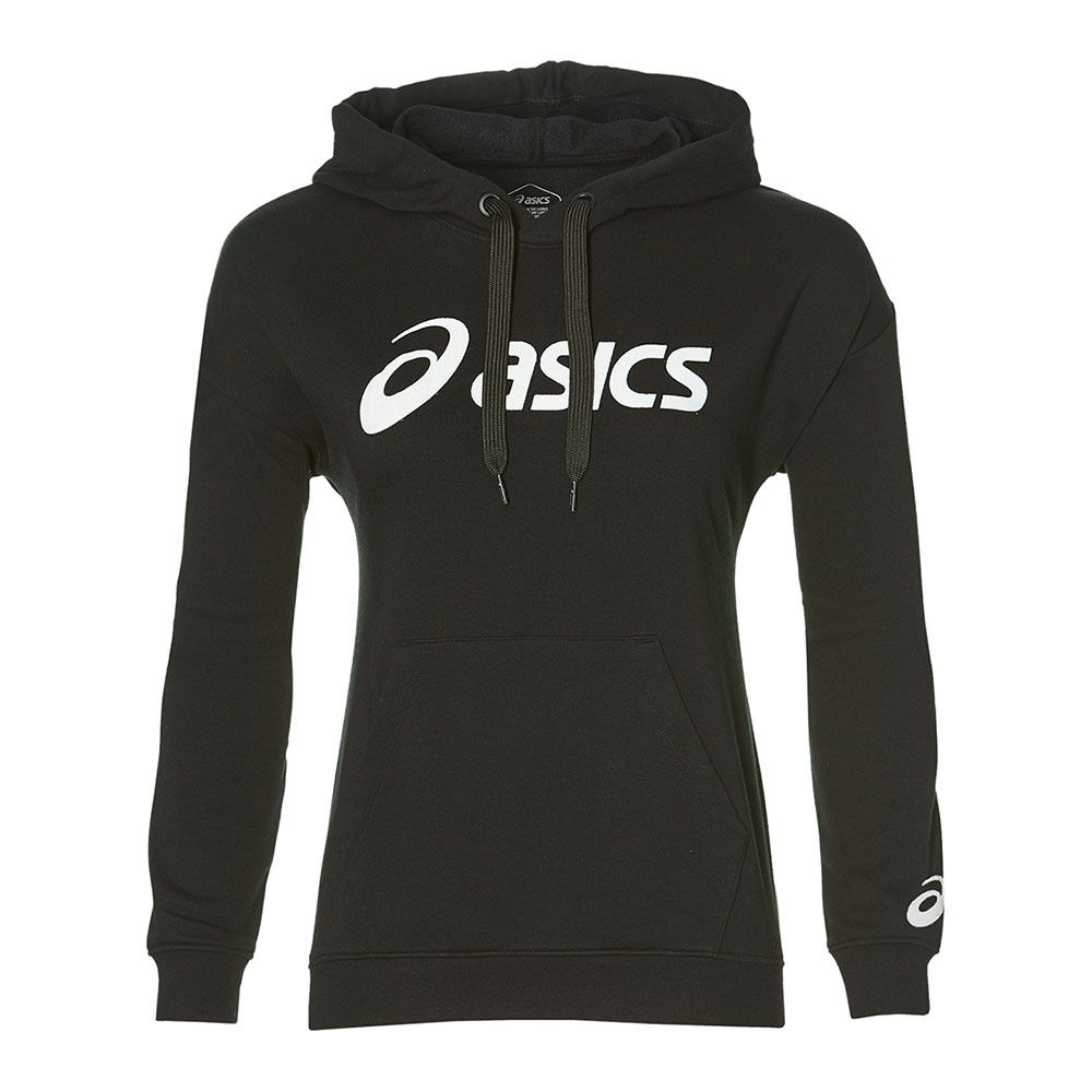 Asics BIG ASICS OTH - Sweat Femme performance black/brilliant white