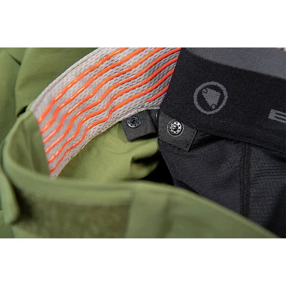 Endura GV500 Foyle Baggy Gravel Fietsbroek Kort Groen Heren
