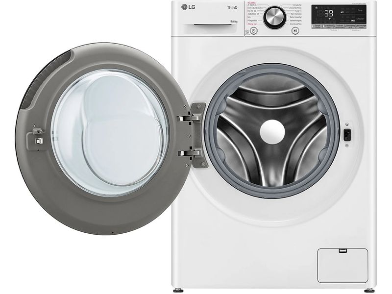 LG Waschtrockner W4WR7096Y 9 kg / 6 kg Tumbler zum Waschen und Trocknen in einem