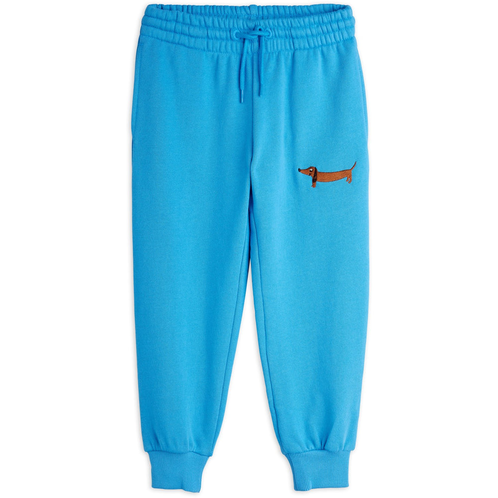 Køb Mini Rodini Blue Dog Emb Sweatpants