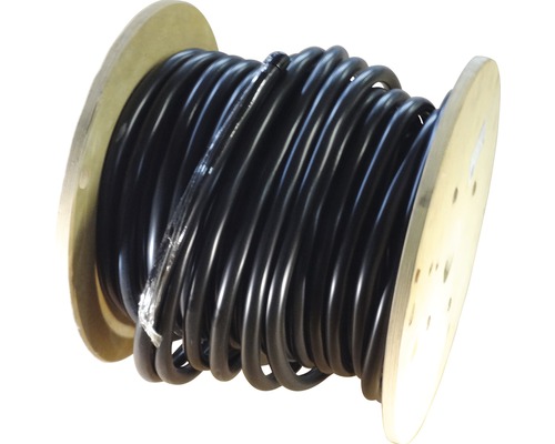 Ondergrondse kabel NYY-J 5x6 mm² zwart, verkocht per meter