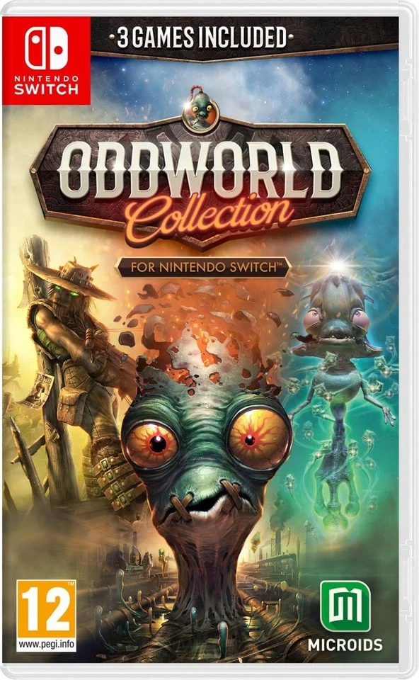 Oddworld (Complete Collection)- Nintendo Switch