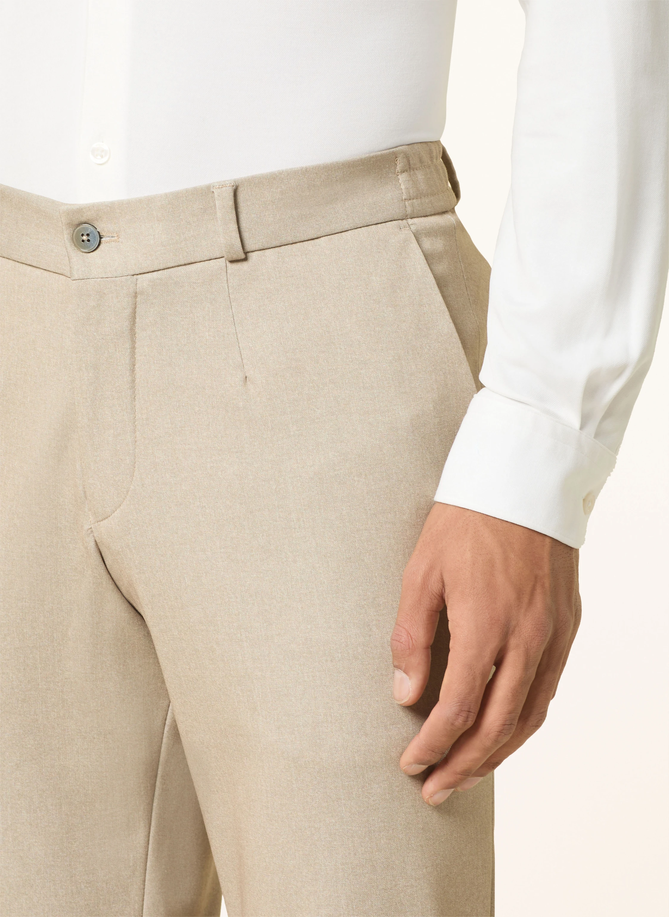PAUL Anzughose Slim Fit aus Jersey