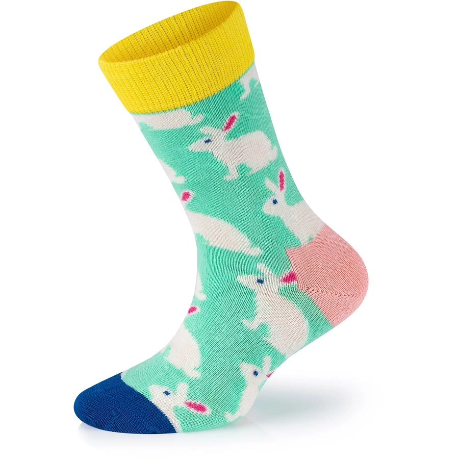 Happy Socks Socken 3-Pack Kids Eastern Bunny-What Came First-Chicken multi_coloured