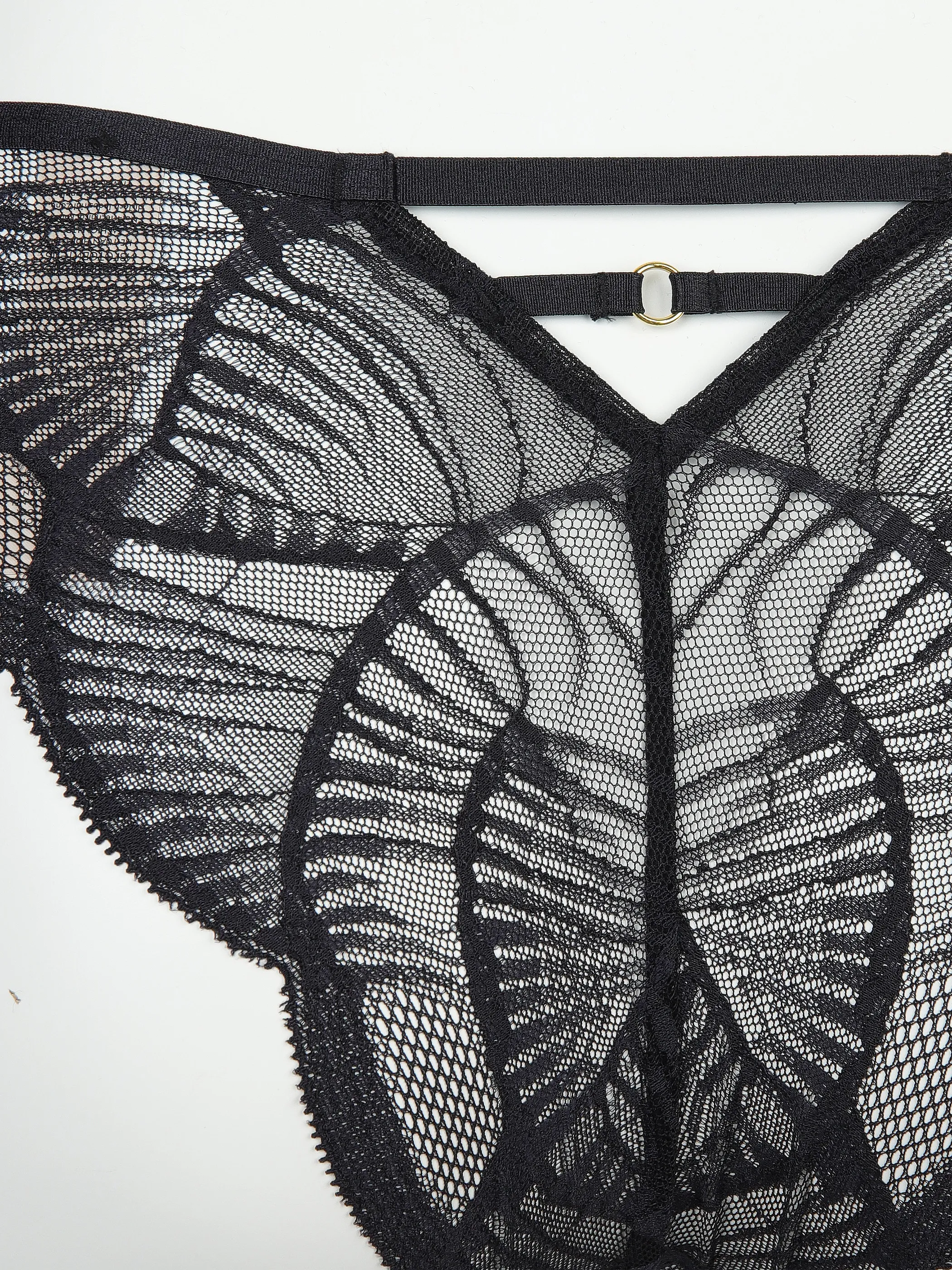 Damen Slip mit Spitze im 2er Pack