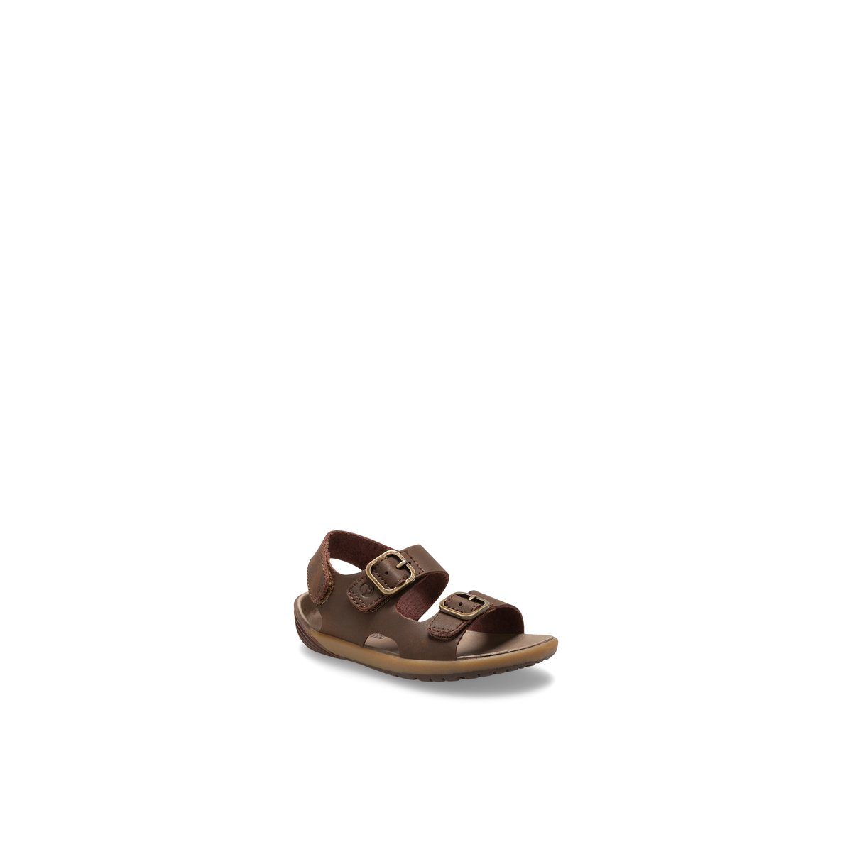 Facile à mettre-Bare-ib-Sandales à lanières - Talon plat - Marron