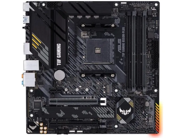 [OUTLET] - ASUS TUF GAMING B550M-PLUS - Bundkort - micro ATX - Socket AM4 - AMD B550 Chipset - USB-C Gen2, USB 3.2 Gen 1, USB 3.2 Gen 2 - 2.5 Gigabit LAN - onboard grafik (CPU påkrævet) - HD Audio (8-kanaler)
