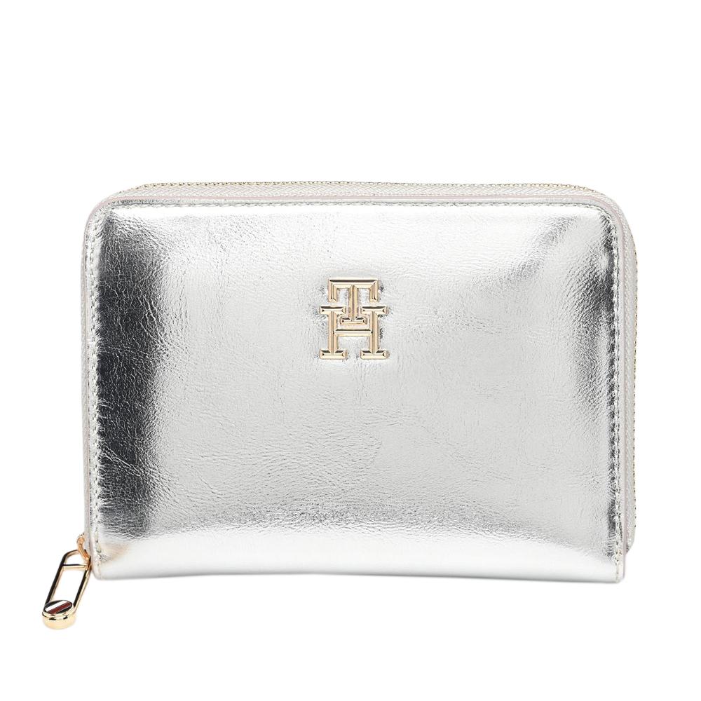 Tommy Hilfiger Portefeuille Argenté Femme Tommy Hilfiger Gifting