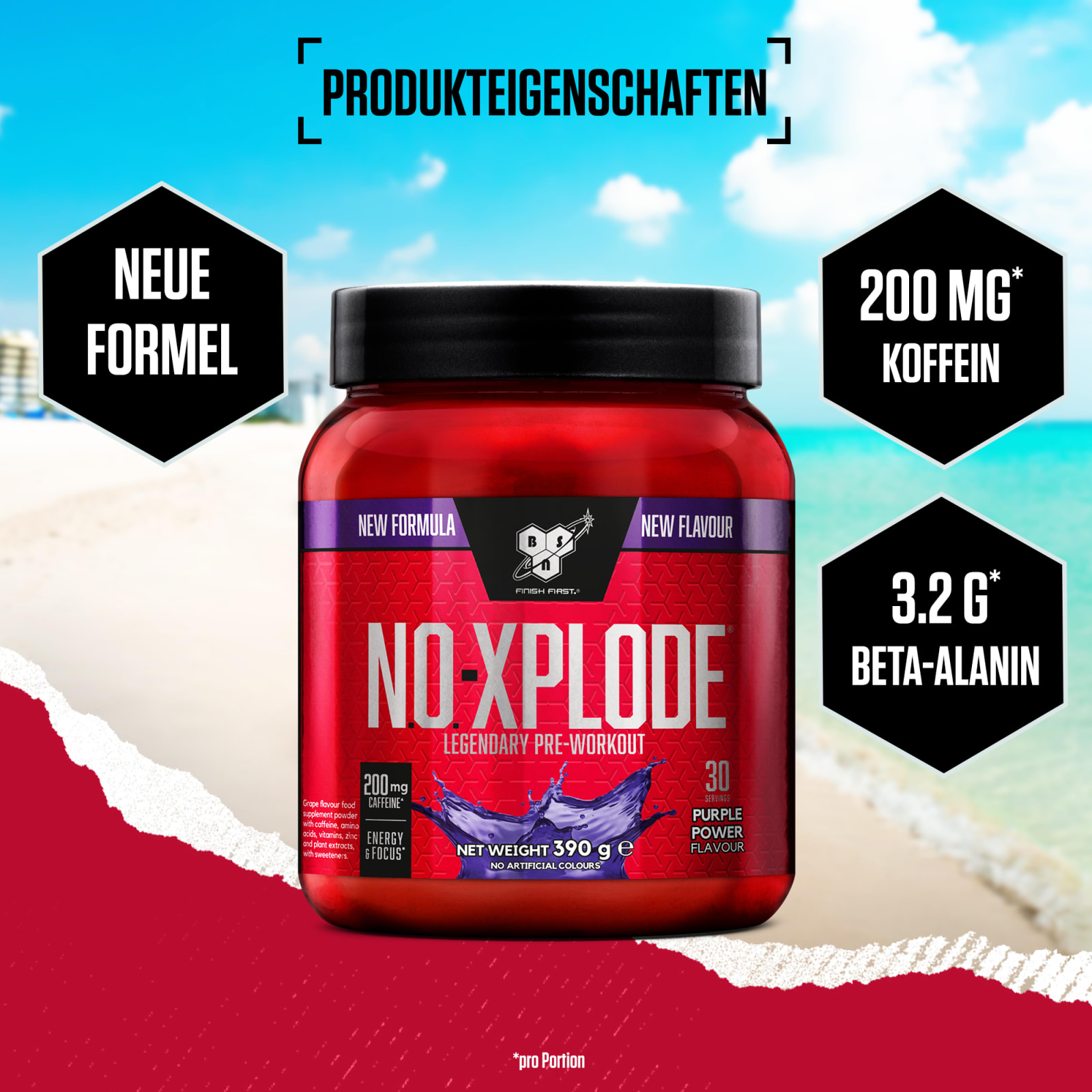 N.O.-Xplode Legendary - 390g - Purple Power