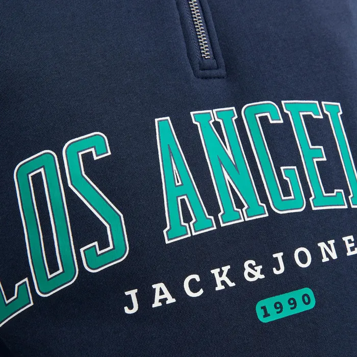Jack & Jones Bradley Cedric Half Zip Sweater Heren