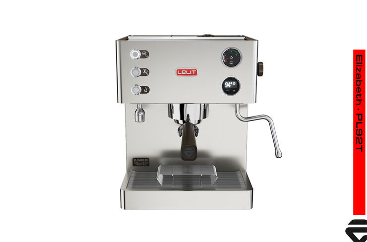 Lelit LELIT ELIZABETH BRUSHED STAINLESS Steel