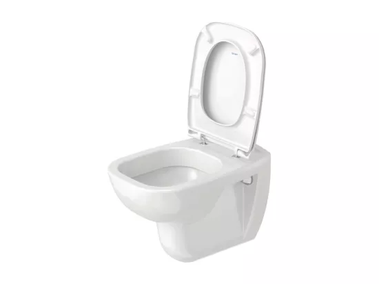 WC suspendu DURAVIT D-code avec abattant frein de chute synthétique