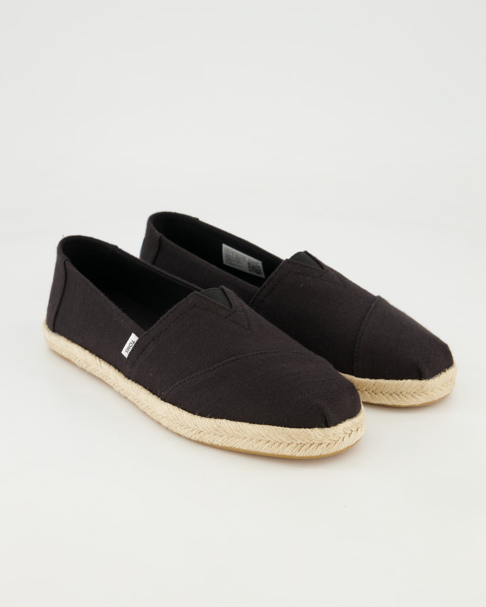 Toms Alpargata Rope Espadrilles in Schwarz