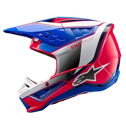 Casque cross Alpinestars SUPERTECH S-M5 - SAIL 2023 - Blanc / Rose