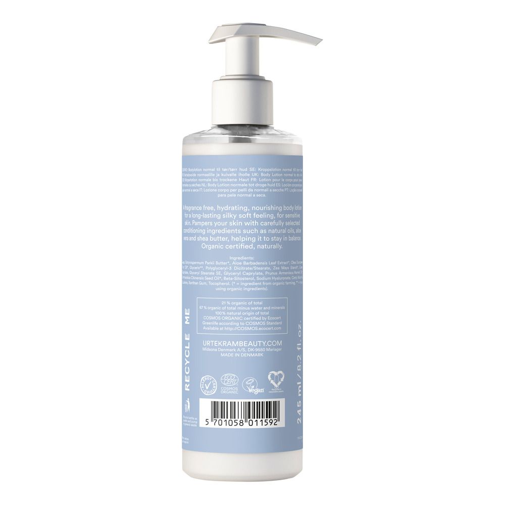 Urtekram Sensitive Skin Body Lotion - 245 ml