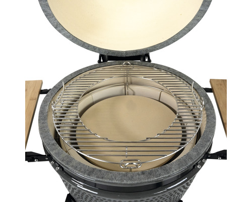 Keramische grill Grill Guru Kamado Original L met standaard en opbergruimte, op wielen