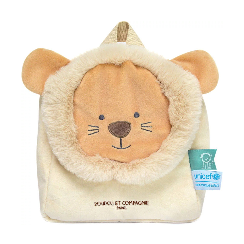 Sac à dos bébé Lion UNICEF