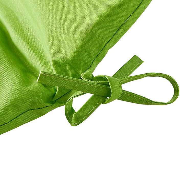 Coussin bain de soleil Cocos vert