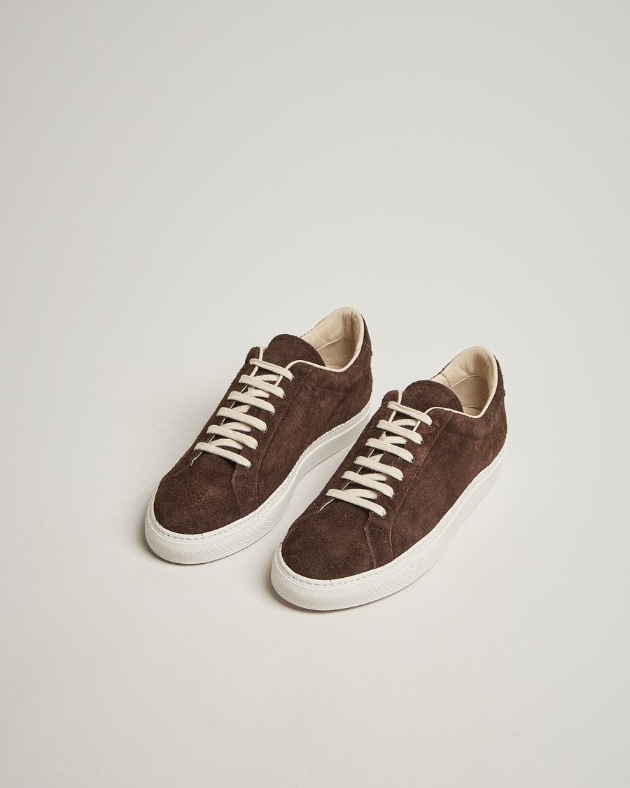 Common Projects Achilles Sport Suede Sneaker Brown