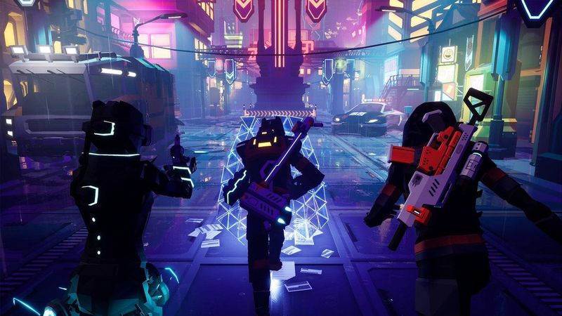 Playstation - Arcrunner - PlayStation 5 Game - Cyberpunk Shooter - Actie