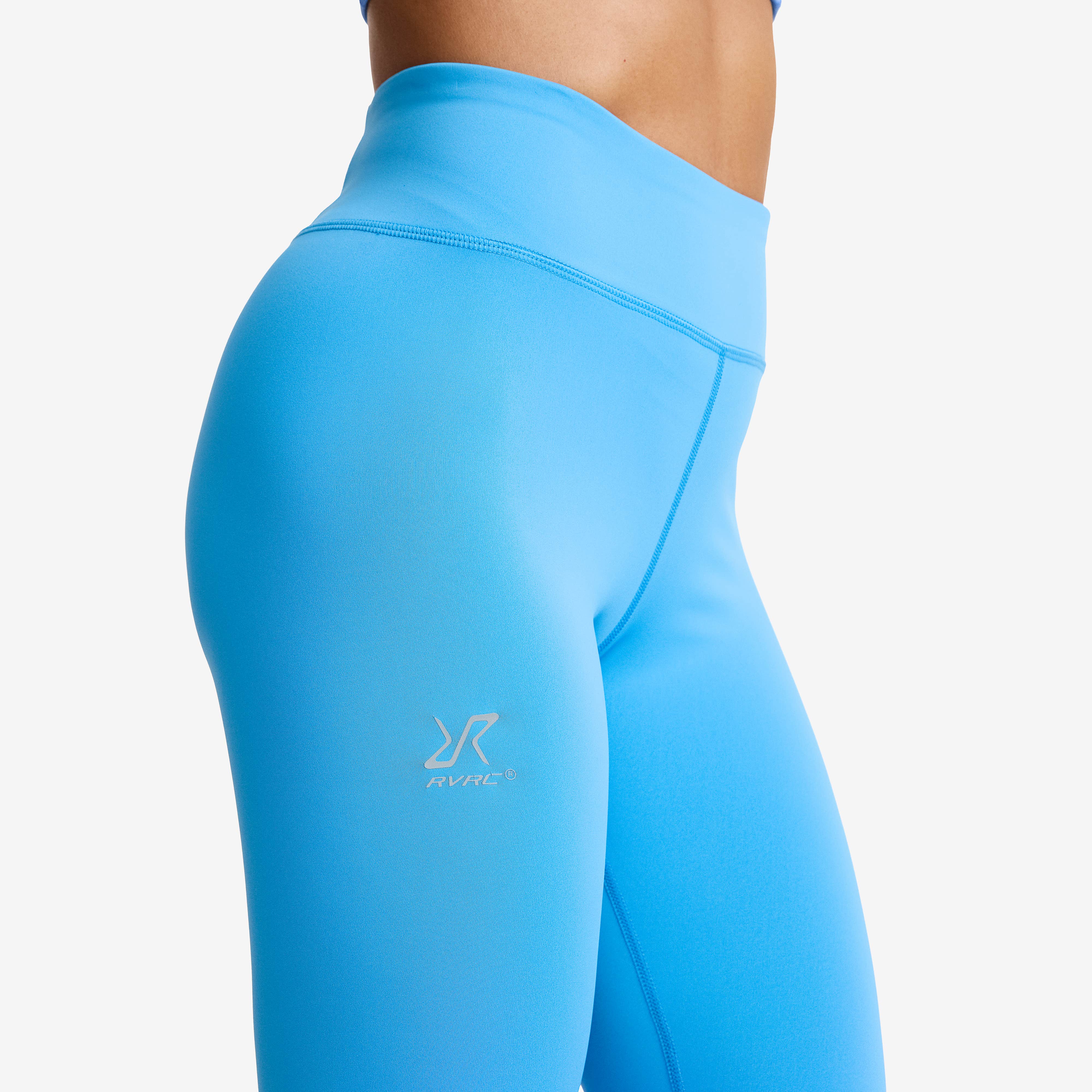 Flow High-waisted Leggings Dame Azure Blue