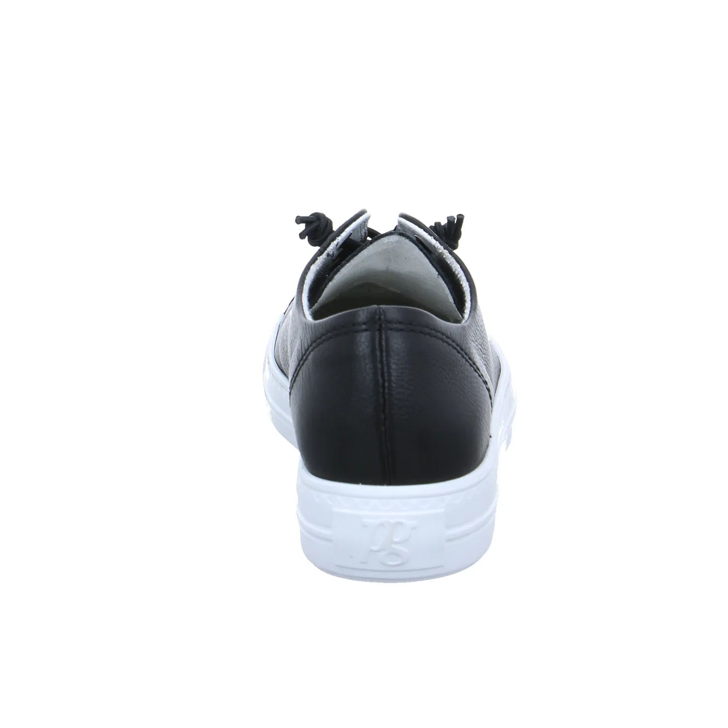 PAUL GREEN Sneaker Schwarz Leder  mit Wechselfussbett