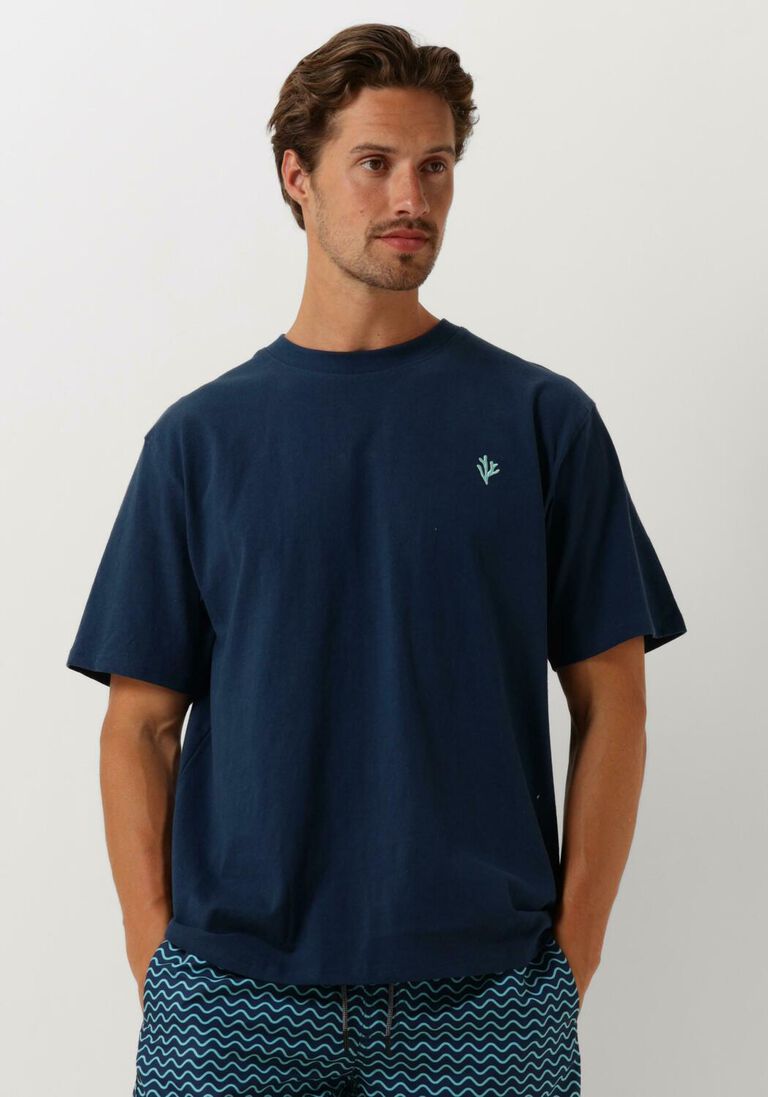 SHIWI blauwe shiwi t-shirt men lizard t-shirt