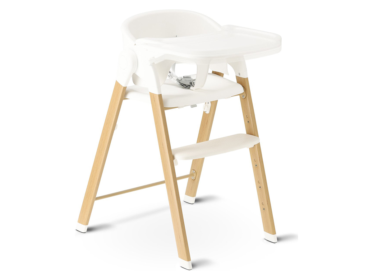 Deryan Luxe inklapbare kinderstoel - White