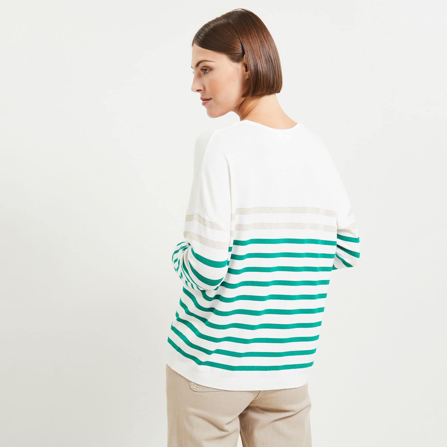 Pull marinère femme