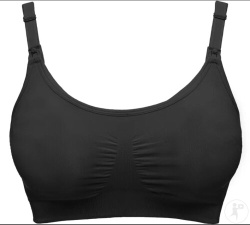 Medela Soutien-Gorge D'Allaitement Et D'Expression De Lait 3en1 Noir L 1 Pièce