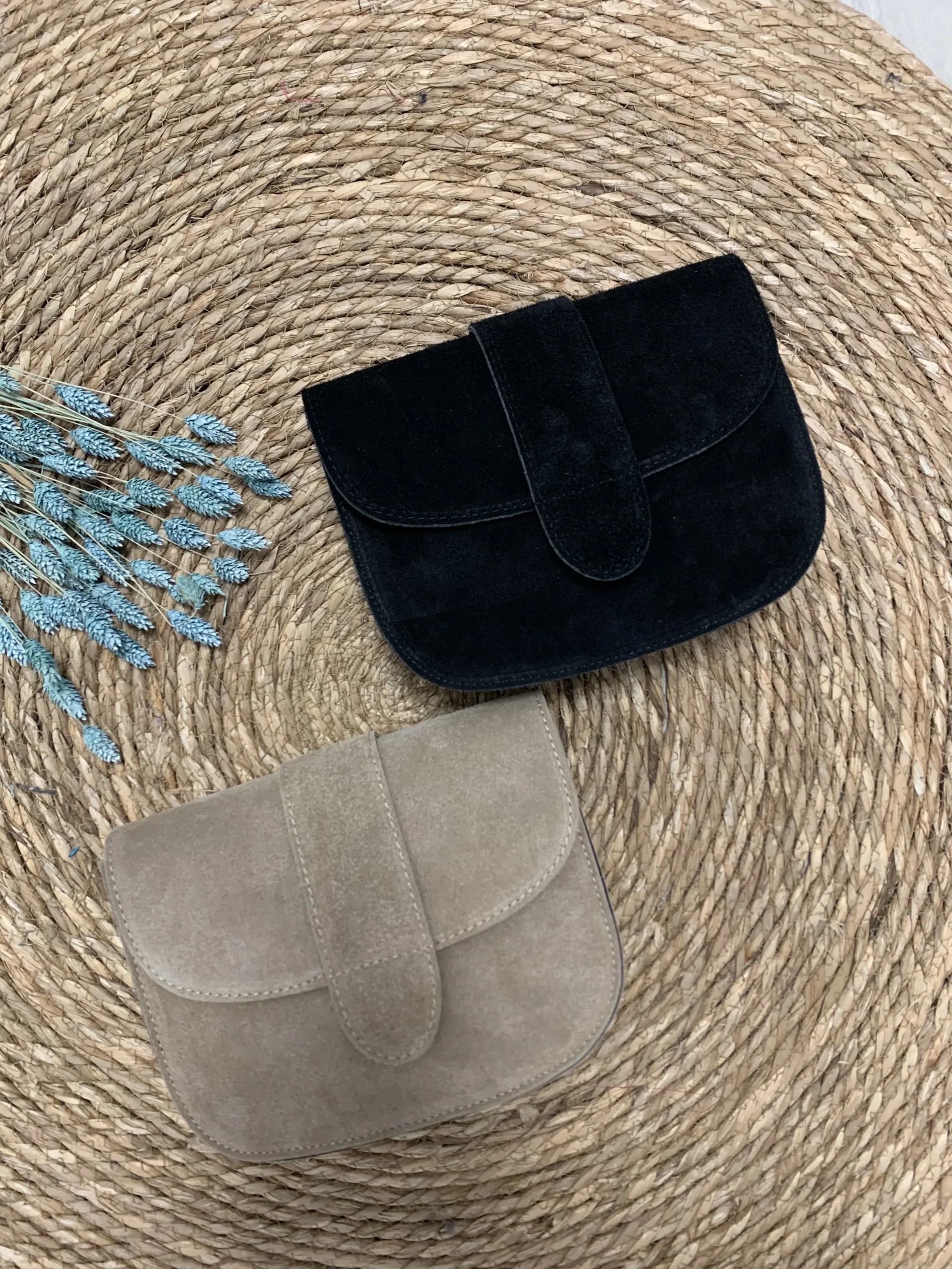 Maan Bag - Suede Zand