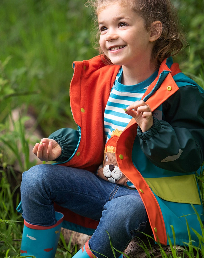 Regenjacke PUDDLE BUSTER - BEAVER in blue