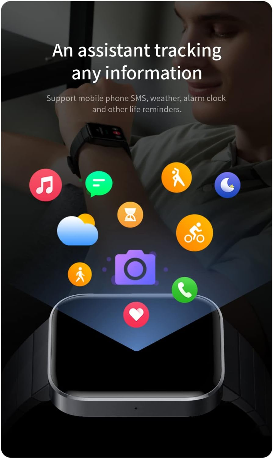 Mibro (by Xiaomi*) - Watch T1 Fitness Tracker Smart Watch 1.6