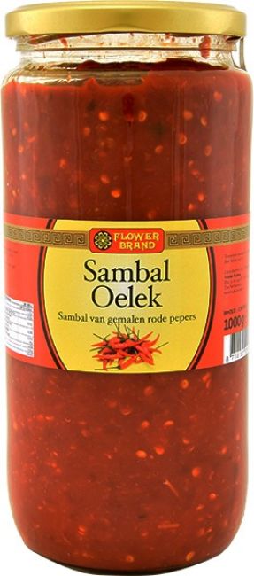 Flower Brand Sambal Oelek 1kg