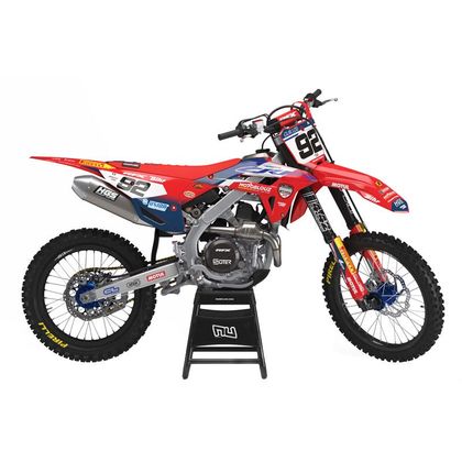 Kit déco RiderUnik HONDA SR FRENCH - Bleu / Blanc