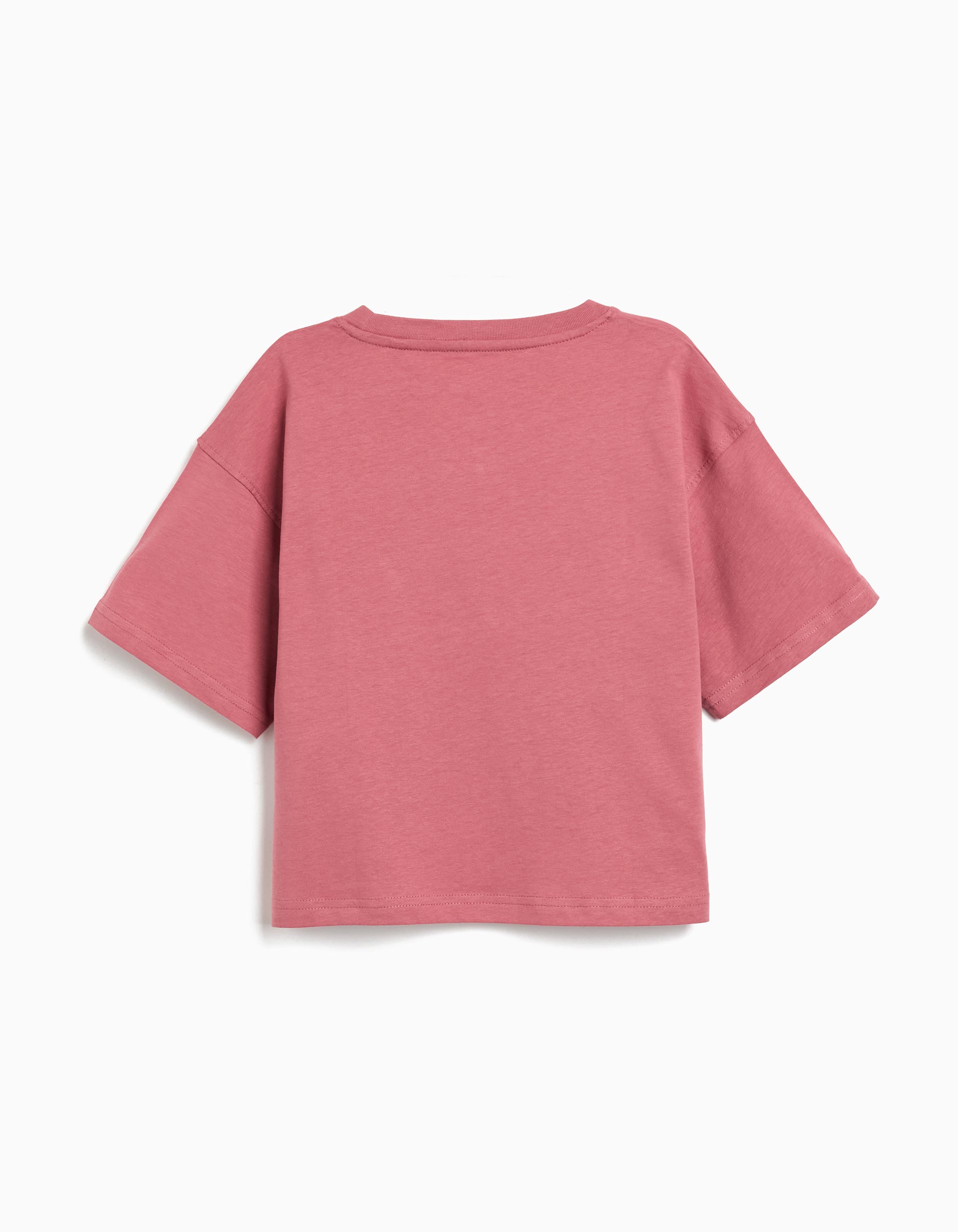 T-shirt 'The Rolling Stones', Menina, Rosa Escuro