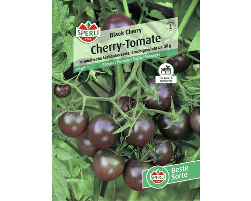 Tomaat 'Black Cherry' Sperli groentezaden