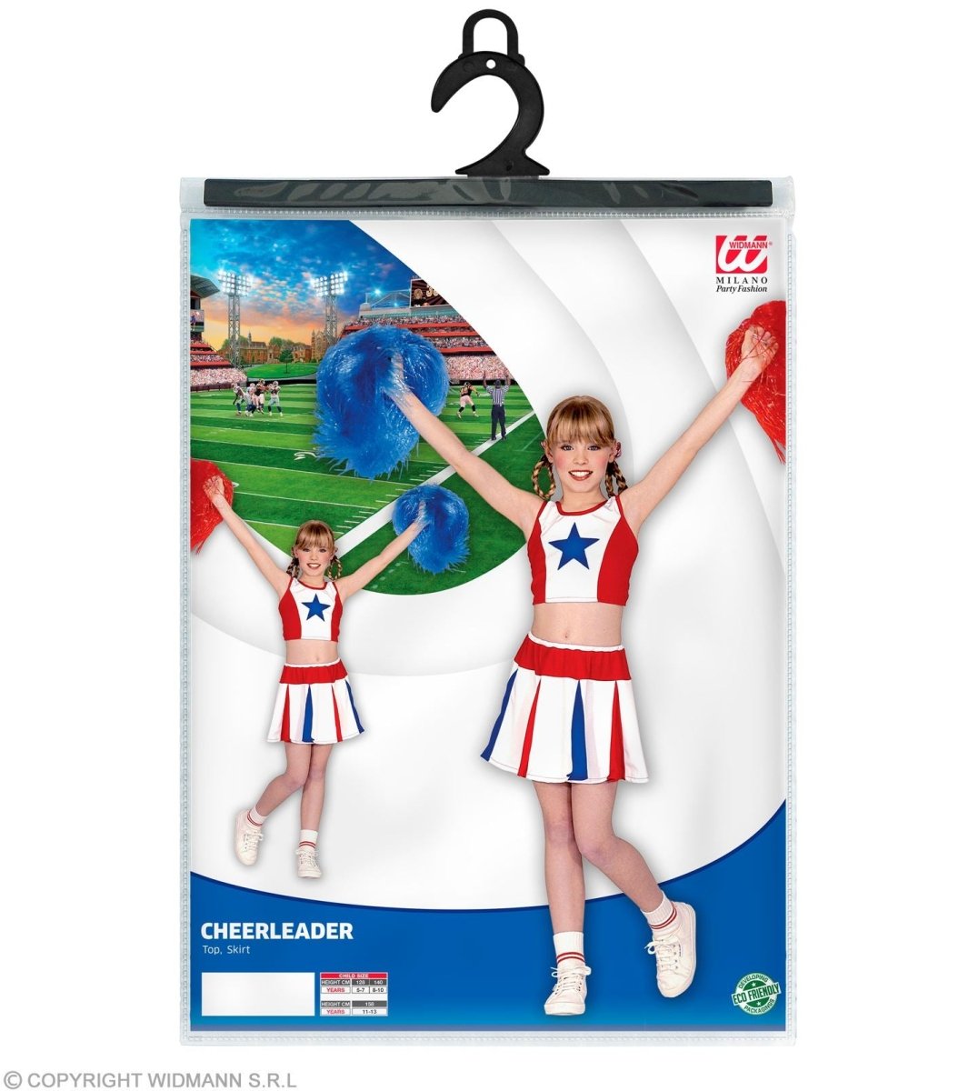 Cheerleader Pak Meisje 2 delig