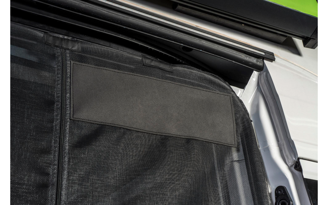 Mayr Van Schiebetürenmoskitonetz mit Magnetreißverschluss geeignet für Crafter / Grand California mit Maschenweite Fine Mesh für Beifahrerseite rechts