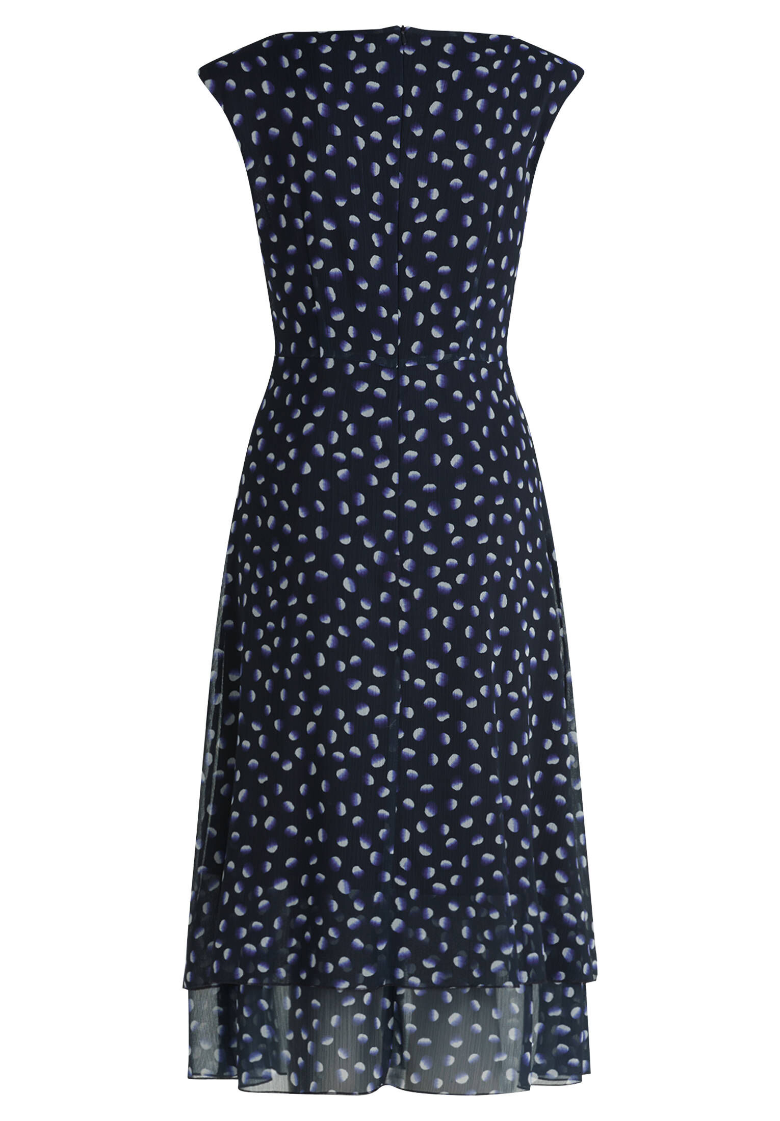 Betty & Co| Damen Midikleid mit Stufen