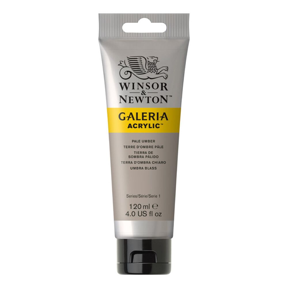 AKRYLFARGE W&N GALERIA NR 438 PALE UMBRA 120ML
